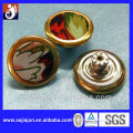 Fashion fabric covered clothing shank buttons